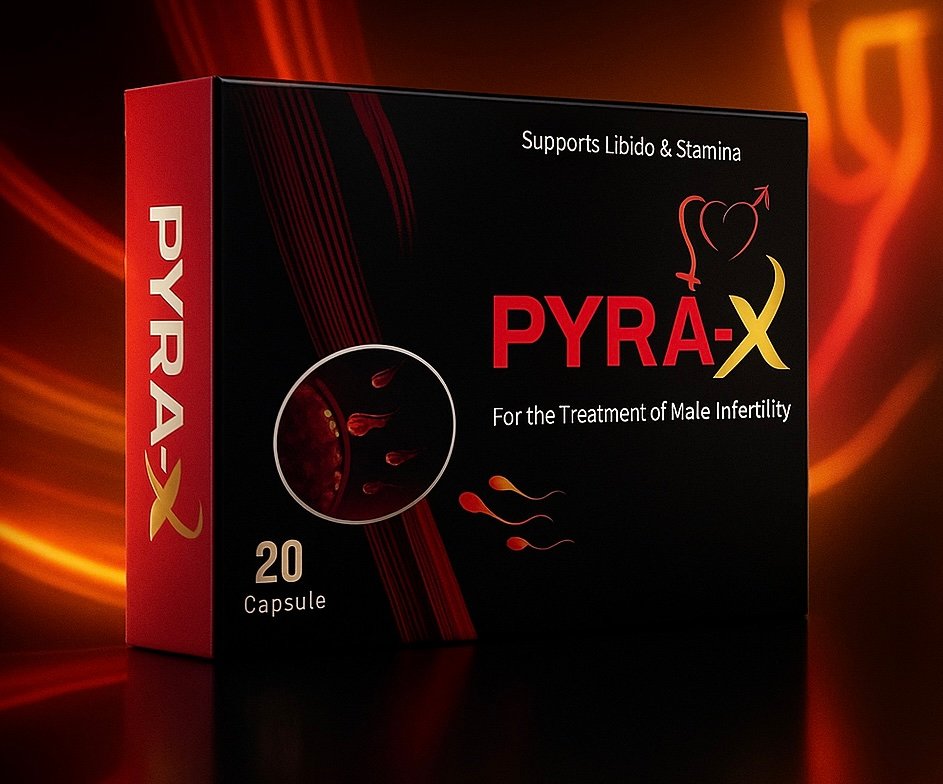 PYRA-X Capsules قدرتی طاقت اور توانائی کا حل